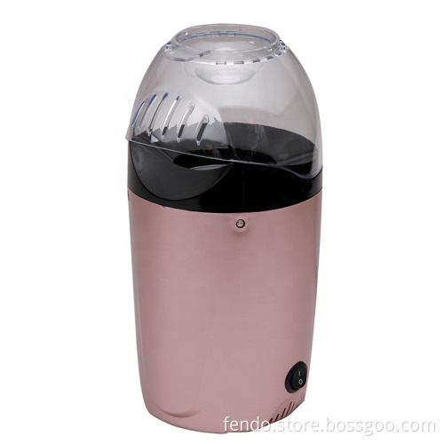 1200W High Quality Portable Home Air Popper Popcorn Maker - 3 Min Fast Popping Oilless Machine